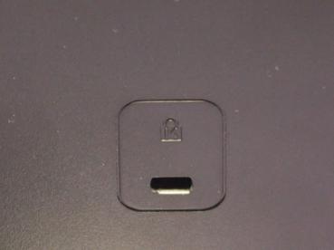 The Kensington security slot