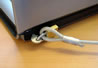 Laptop/Notebook/TFT, PC, beamer, etc. SecurityKit Cable6/I; ss anchored Kensington hole.